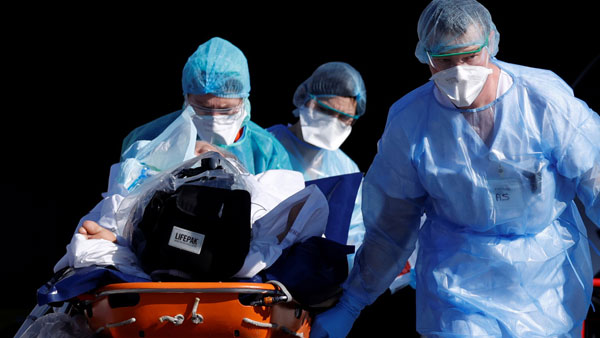 US death toll doubles in two weeks to over 60,000 US death toll doubles in two weeks to over 60,000