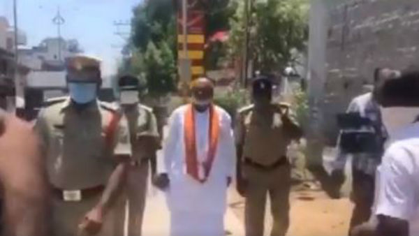 Kanipakam temple turned as quarantine centre, says Vishnuvardhan Reddy, arrested Kanipakam temple turned as quarantine centre, says Vishnuvardhan Reddy, arrested