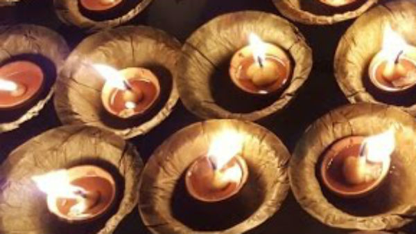 నువ్వుల నూనే దీపపు కిరణాల వల్ల