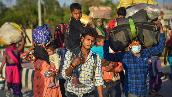 ఢిల్లీలో వలస కార్మికుల వెతలు