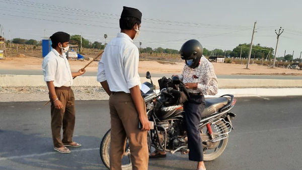 యాదాద్రి-భువనగిరి చెక్పోస్ట్ వద్ద..
