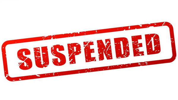 mancherial acp suspend due to pass misuse.. mancherial acp suspend due to pass misuse..