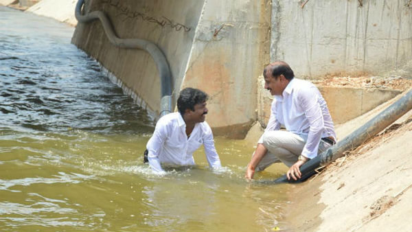 కాలువ తవ్వకాలకు రైతులు స్వచ్చందంగా ముందుకు రావాలని..