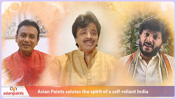Asian paints sponsors one nation one voice anthem to support nations fight against Coronavirus Asian paints sponsors one nation one voice anthem to support nations fight against Coronavirus