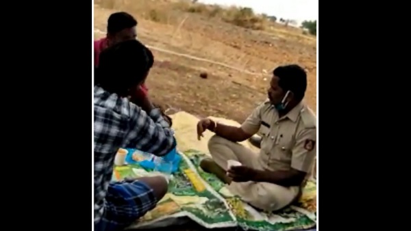 చెక్ పోస్టులో లాక్ డౌన్ డ్యూటీ