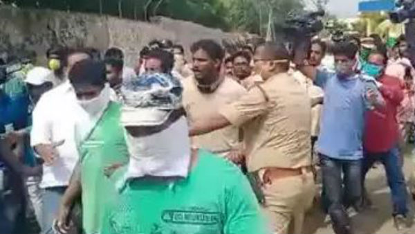 ఉద్దేశపూర్వకంగా చేస్తున్నారన్న పోలీస్..