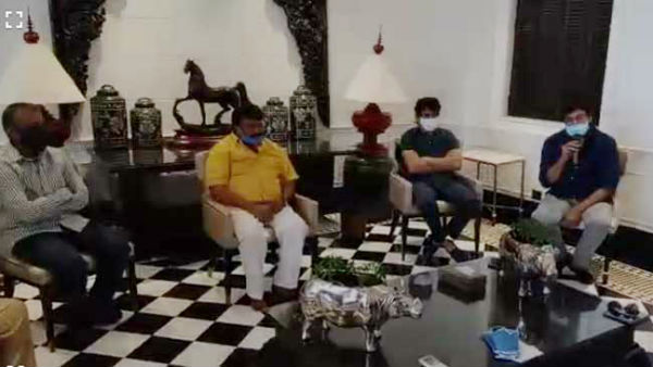 షూటింగులకు అనుమతివ్వండి.. తలసానికి విజ్ఞప్తి చేసిన చిరంజీవి బృందం..