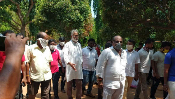 TDP MLAs Velagapudi Ramakrishna and Ganababu visits Gas leakage affected areas in Vizag TDP MLAs Velagapudi Ramakrishna and Ganababu visits Gas leakage affected areas in Vizag