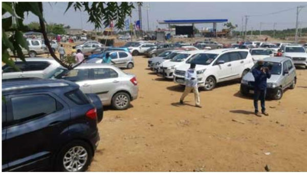 ap govt denies telangana vehicles entry without passes ap govt denies telangana vehicles entry without passes