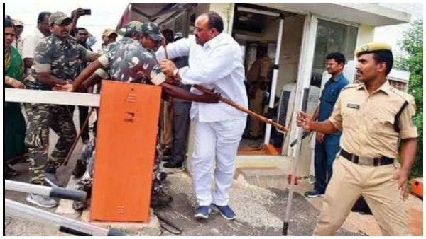 నిమ్మాడలో అచ్చెన్న అరెస్ట్