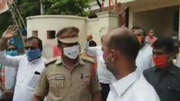 అధిక కరెంట్ బిల్లులకు వ్యతిరేకంగా ధర్నా.. విద్యుత్ సౌధా దగ్గరే బీజేపి నేతల అరెస్టు..