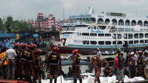 At Least 32 Dead as Boat Capsizes in Bangladesh. At Least 32 Dead as Boat Capsizes in Bangladesh.