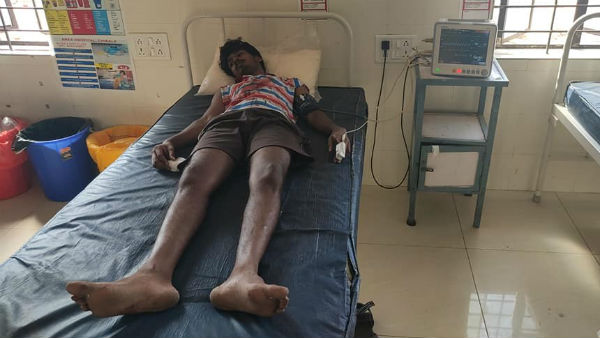 attack on a family while distributing food to poor in chirala prakasam attack on a family while distributing food to poor in chirala prakasam
