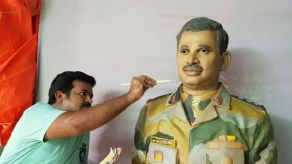 సంతోష్ కుటుంబానికి అండగా ఉన్న ప్రభుత్వం .. ఆయన జ్ఞాపకార్ధం విగ్రహ ఏర్పాటు