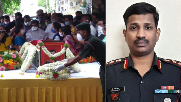 సంతోష్ బాబు కుటుంబాన్ని పరామర్శించిన తెలంగాణా మంత్రి