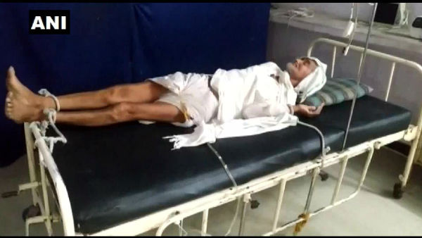 Madhya Pradesh: An 80-yr-old man found tied to bed with rope at a hospital in Shajapur Madhya Pradesh: An 80-yr-old man found tied to bed with rope at a hospital in Shajapur