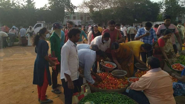 గుంటూరు మార్కెట్ మరో కోయంబేడు....