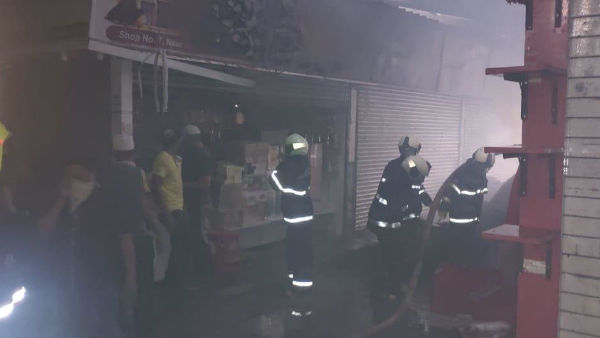 Fire Breaks Out At Mumbais Iconic Crawford Market, 10 Fire Engines Rushed Fire Breaks Out At Mumbais Iconic Crawford Market, 10 Fire Engines Rushed