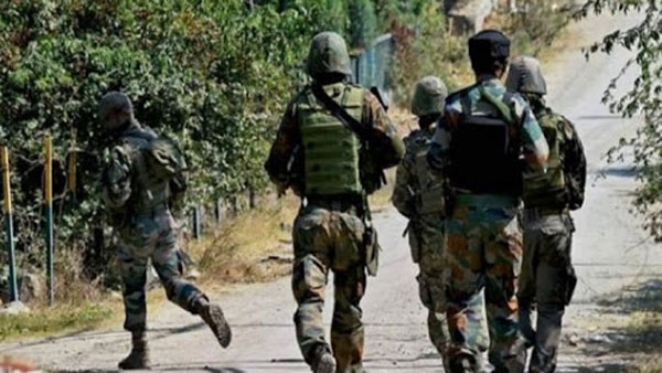 Four terrorists killed in an encounter at Shopian in Jammu and Kashmir Four terrorists killed in an encounter at Shopian in Jammu and Kashmir