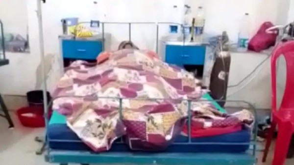 Patient made to sleep next to dead body at isolation ward.. Patient made to sleep next to dead body at isolation ward..