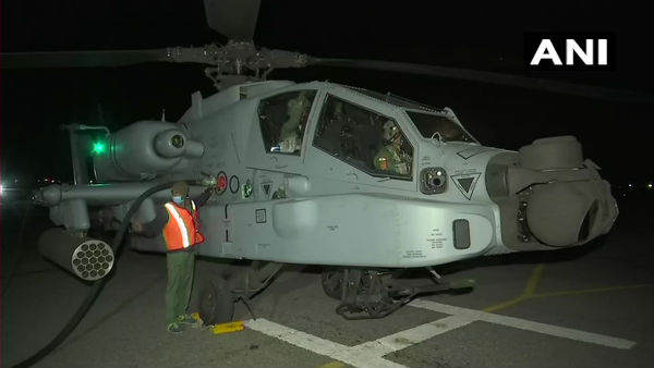 Indian Air Forces MiG-29 fighter aircraft conducted night operations at India-China border Indian Air Forces MiG-29 fighter aircraft conducted night operations at India-China border