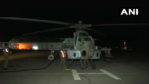Indian Air Forces MiG-29 fighter aircraft conducted night operations at India-China border Indian Air Forces MiG-29 fighter aircraft conducted night operations at India-China border