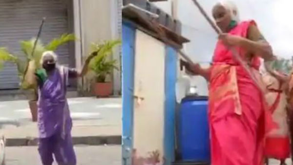 లాక్ డౌన్ దెబ్బకు 85 ఏళ్ల వయసులో బామ్మ !