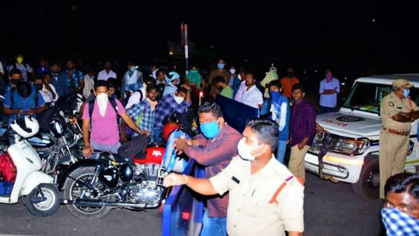 పాసులు తప్పనిసరి అన్నా సరే పాసుల్లేకుండా ..బోర్డర్ లో ట్రాఫిక్