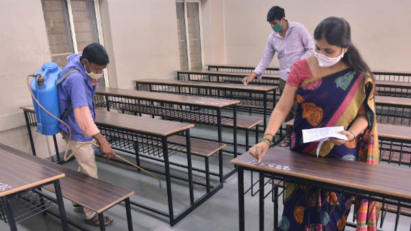 బెంగళూరులో సీఇటీ పరీక్షలు