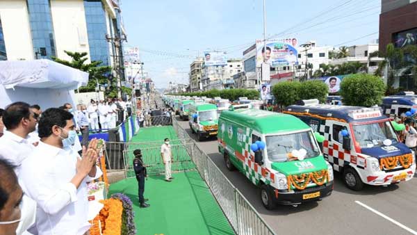 ప్రతీ మండలంలో ఒక అంబులెన్సు..