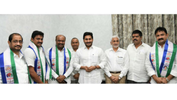 Former TDP MLA Panchakarla Ramesh Babu joined in YSRCP Former TDP MLA Panchakarla Ramesh Babu joined in YSRCP