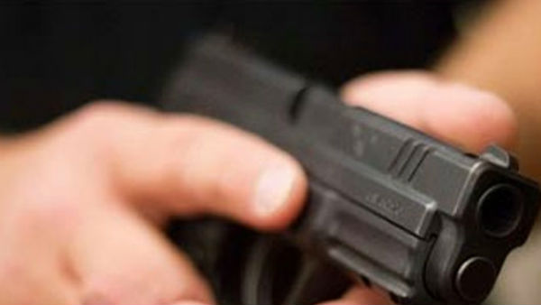 Man fires two rounds in air during Ganesh Nimajjanam in Hyderabad Man fires two rounds in air during Ganesh Nimajjanam in Hyderabad