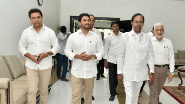 andhra - telangana water disputes: congress mp revanth reddy slams cm kcr and min ktr andhra - telangana water disputes: congress mp revanth reddy slams cm kcr and min ktr
