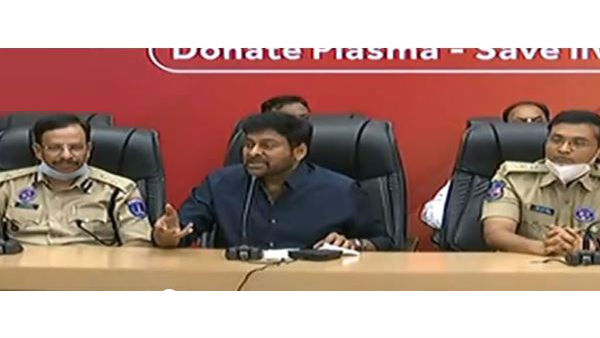 చిరంజీవికి సీపీ సజ్జనార్ ధన్యవాదాలు
