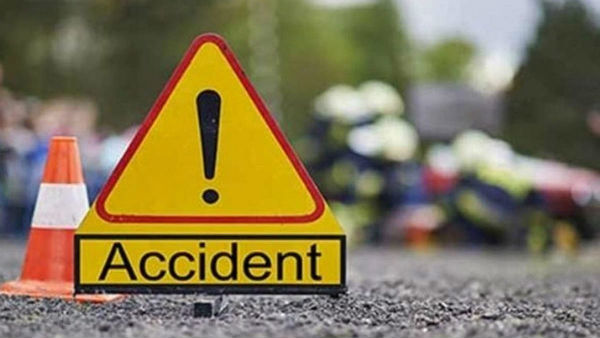 road accident a rtc bus collides a lorry in khammam district road accident a rtc bus collides a lorry in khammam district