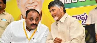 chandrababu saddened to hear atchannaidu tested corona positive chandrababu saddened to hear atchannaidu tested corona positive
