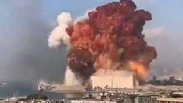 Massive explosion rocks Beirut, no casualties reported Massive explosion rocks Beirut, no casualties reported