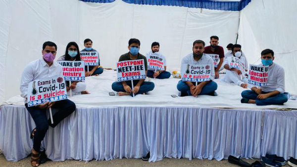 students plans home protests on neet, jee exams tomorrow, centre may reconsider dates students plans home protests on neet, jee exams tomorrow, centre may reconsider dates