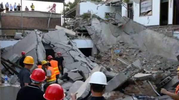 China Restaurant Collapses: death toll raised to 29, rescue operation ended China Restaurant Collapses: death toll raised to 29, rescue operation ended