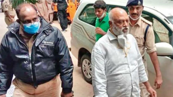 TDP former MLA JC Prabhakar Reddy argued with Police after released from Jail on bail TDP former MLA JC Prabhakar Reddy argued with Police after released from Jail on bail
