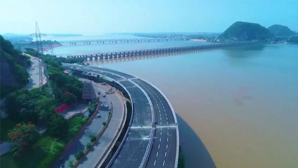 vijayawada kanaka durga flyover drone video.. vijayawada kanaka durga flyover drone video..