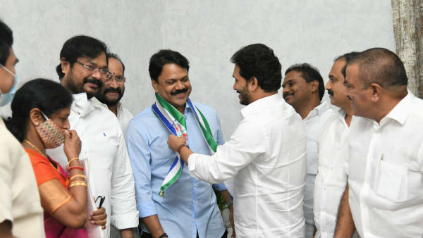 chalamalasetty sunil joins ysrcp again, may get rajya sabha berth soon chalamalasetty sunil joins ysrcp again, may get rajya sabha berth soon