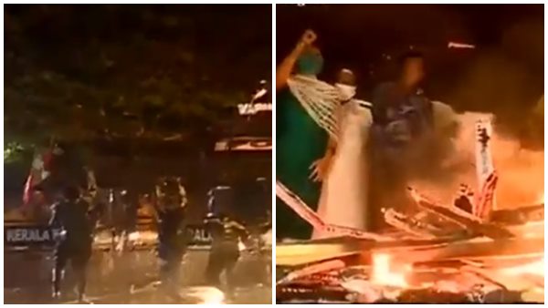 Fire Breaks out at Kerala Secretariat, Opposition Alleges Conspiracy to Sabotage Evidence in Gold Smuggling Probe Fire Breaks out at Kerala Secretariat, Opposition Alleges Conspiracy to Sabotage Evidence in Gold Smuggling Probe