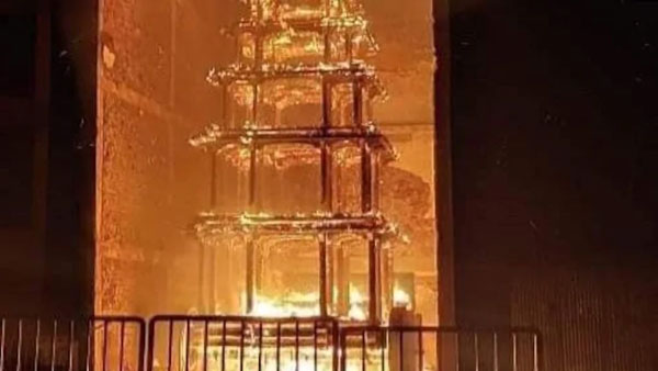 దగ్దం కావడంతో దుమారం