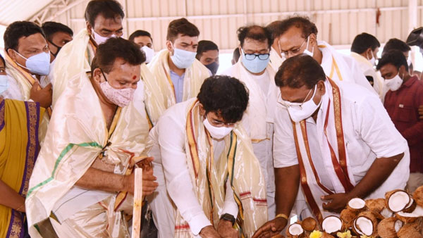 అంతర్వేదిలో కొత్త రథం నిర్మాణం ప్రారంభం...