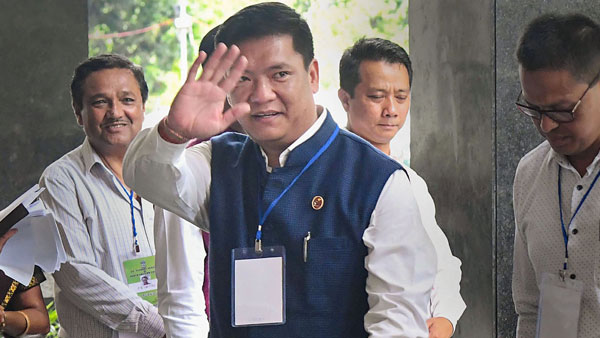 Arunachal Pradesh CM Pema Khandu tests positive for Coronavirus Arunachal Pradesh CM Pema Khandu tests positive for Coronavirus