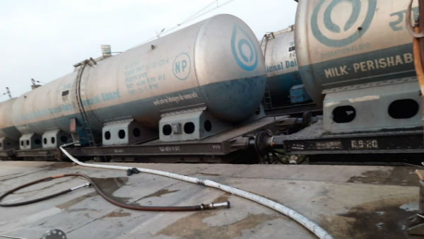 “Doodh Duronto Specials” transported Three Crore Liters of Milk From AP To Delhi “Doodh Duronto Specials” transported Three Crore Liters of Milk From AP To Delhi