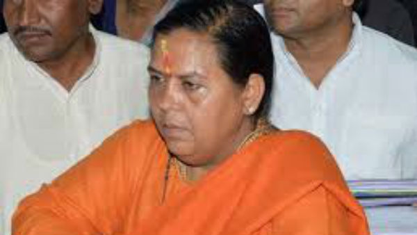 BJP leader Uma Bharti tests positive for coronavirus BJP leader Uma Bharti tests positive for coronavirus