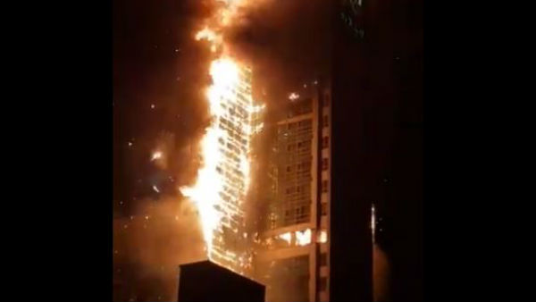 Video: Massive fire engulfs 33-storeyed building in South Korea Video: Massive fire engulfs 33-storeyed building in South Korea