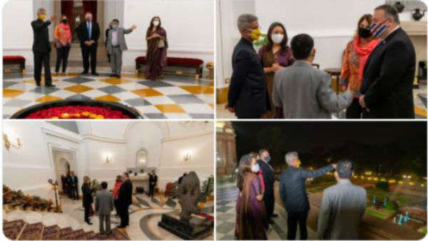 Mike Pompeo Mark Esper landed in India: To Sign Deal To Access Precision Data From US Military Satellites Mike Pompeo Mark Esper landed in India: To Sign Deal To Access Precision Data From US Military Satellites
